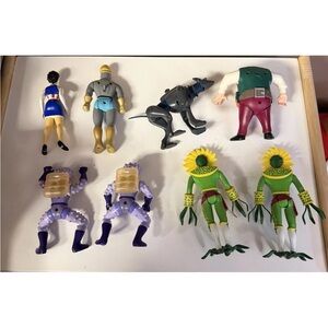 The tick toy lot 90s skippy, human bullet, el seed, sewer urchin, Bandai